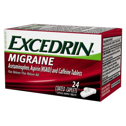 EXCEDRIN MIGRAINE 24CT BOX