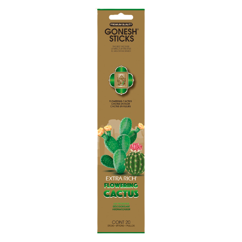 GONESH EXTRA RICH INCENSE – FLOWERING CACTUS