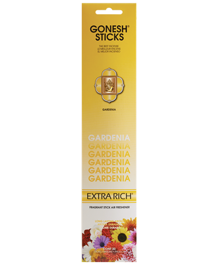 GONESH EXTRA RICH INCENSE – GARDENIA