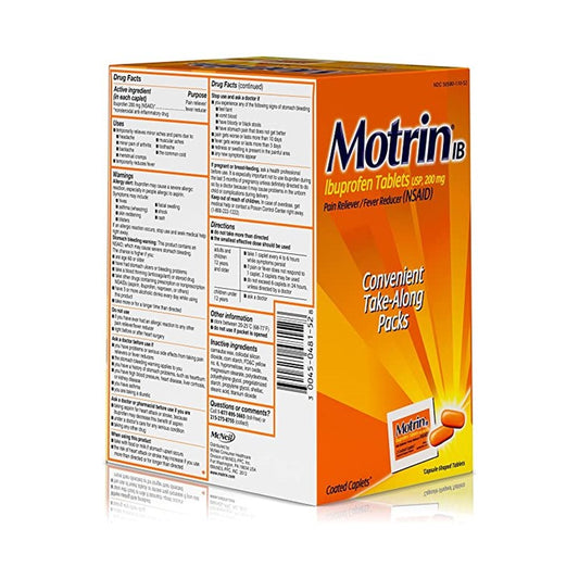 MOTRIN 50×2’S CAPLETS