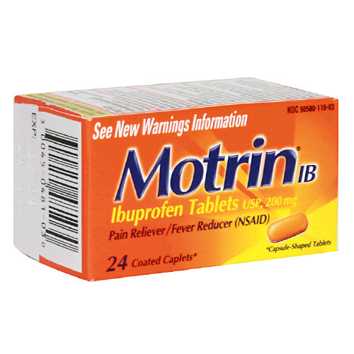 MOTRIN IB 24CT CAPLETS BOX