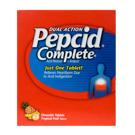 PEPCID COMPLETE 20×1’S CHEWABLE TABLETS