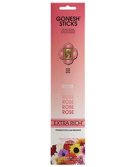 GONESH EXTRA RICH INCENSE – ROSE