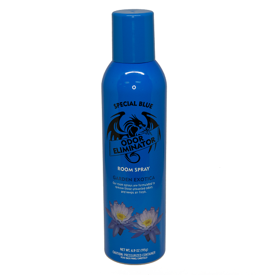 SPECIAL BLUE ODOR ELIMINATOR ROOM SPRAY 6.9 OZ. – GARDEN EXOTICA