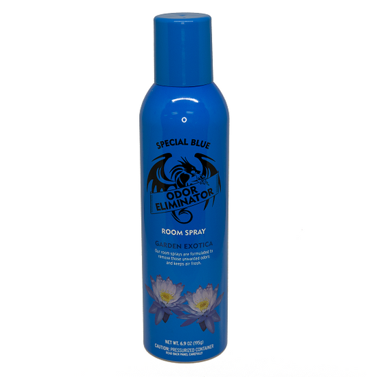 SPECIAL BLUE ODOR ELIMINATOR ROOM SPRAY 6.9 OZ. – GARDEN EXOTICA