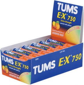 TUMS EXTRA STRENGTH 750 – ASSORTED FRUIT