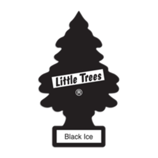 BLACK ICE – LITTLE TREE AIR FRESHENER 24CT