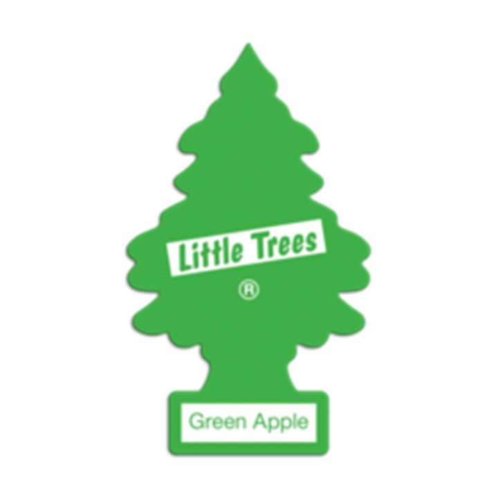 GREEN APPLE – LITTLE TREE AIR FRESHENER 24CT