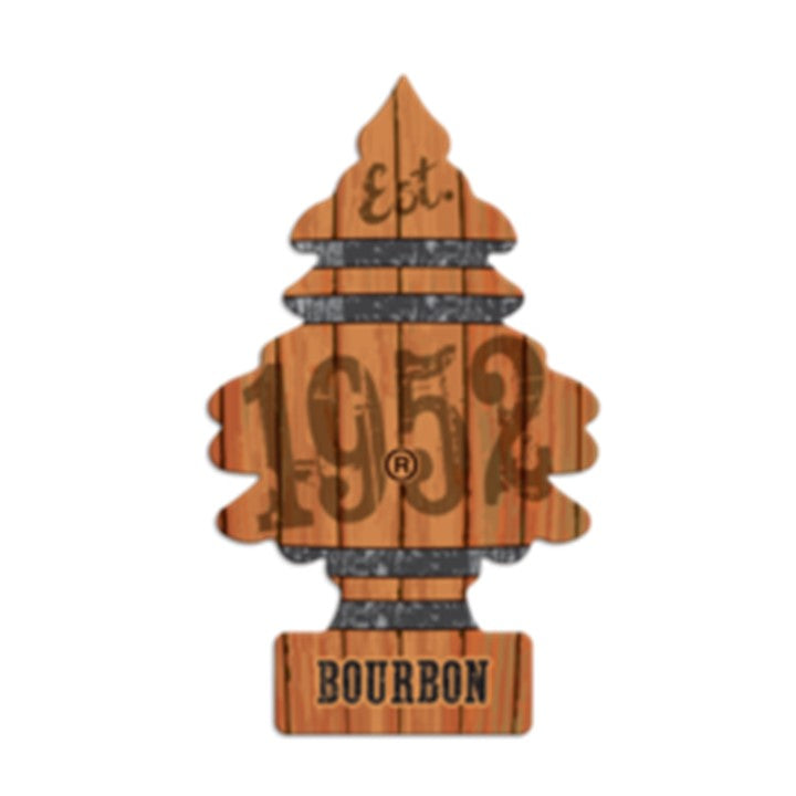 BOURBON – LITTLE TREE AIR FRESHENER 24CT