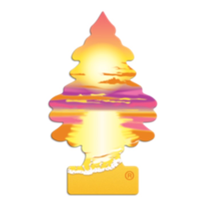 SUNSET BEACH – LITTLE TREE AIR FRESHENER 24CT