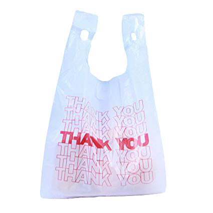 1/6 THANK YOU SHOPPING BAG 350CT WHITE