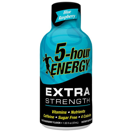 5 HOUR ENERGY – EXTRA STRENGTH BLUE RASPBERRY 12CT DISPLAY