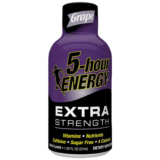 5 HOUR ENERGY – EXTRA STRENGTH GRAPE 12CT DISPLAY