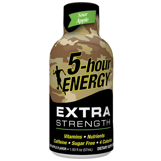 5 HOUR ENERGY – EXTRA STRENGTH SOUR APPLE 12CT DISPLAY