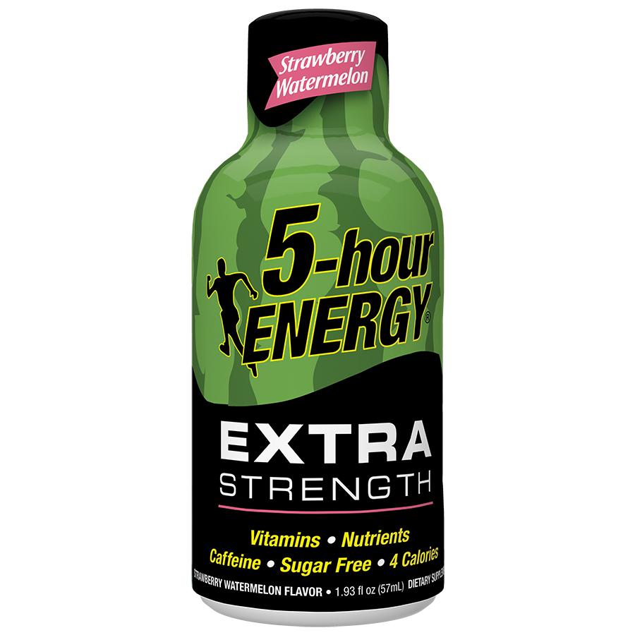 5 HOUR ENERGY – EXTRA STRENGTH STRAWBERRY WATERMELON 12CT DISPLAY