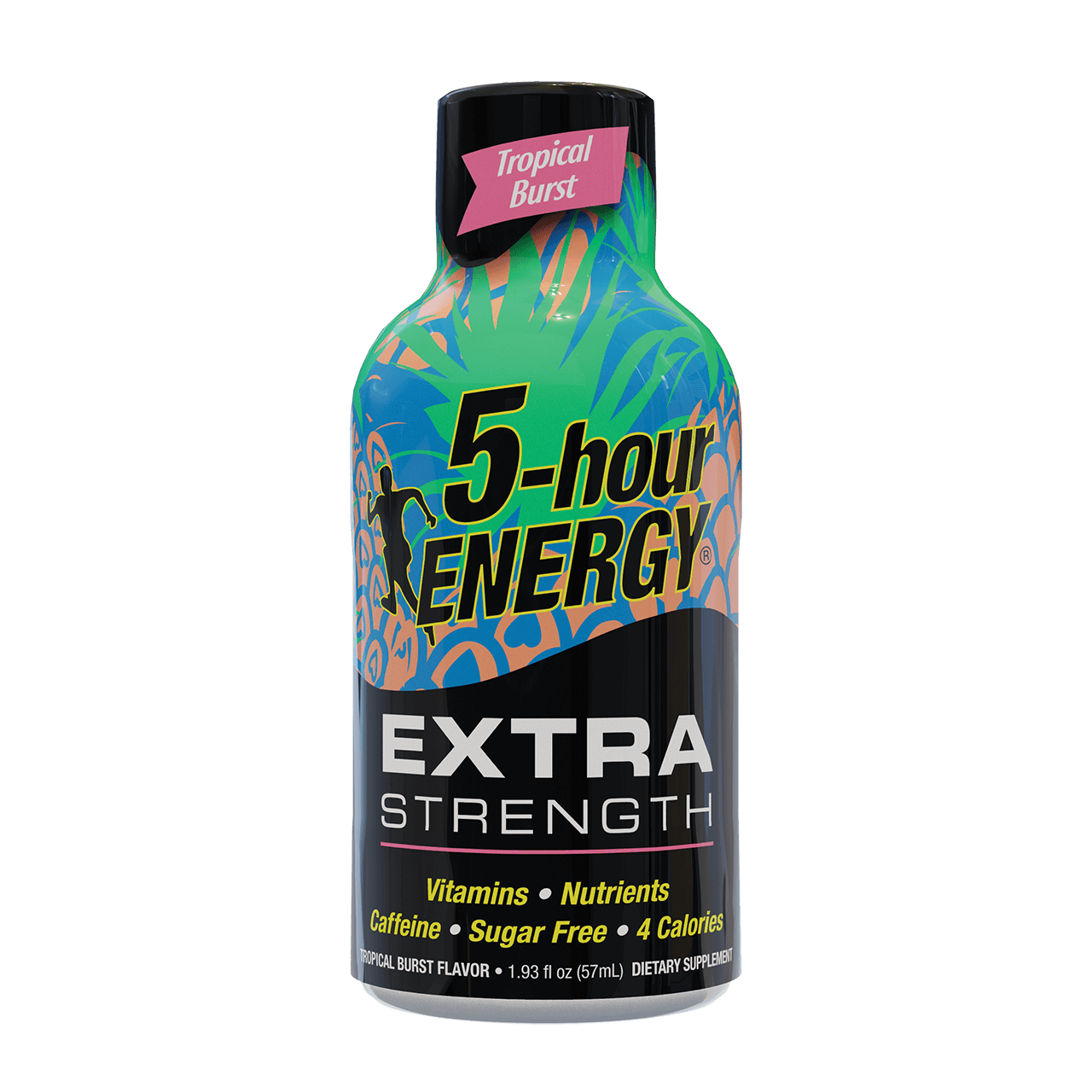 5 HOUR ENERGY – EXTRA STRENGTH TROPICAL BURST 12CT DISPLAY