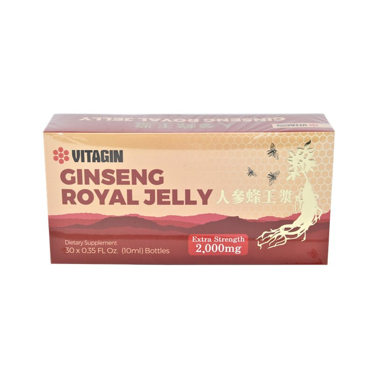 GINSENG ROYAL JELLY 30 x 0.35 OZ. BOTTLES