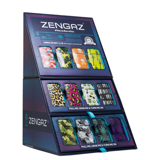 ZENGAZ JET TORCH ZL-13 48CT DISPLAY