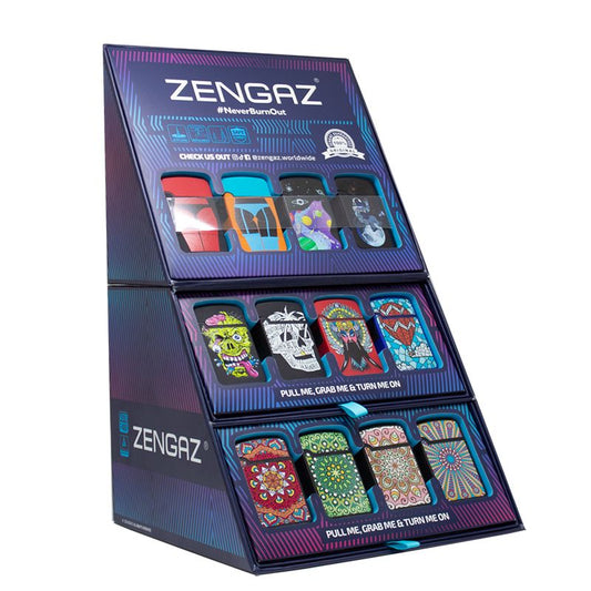 ZENGAZ JET TORCH ZL-12 48CT DISPLAY